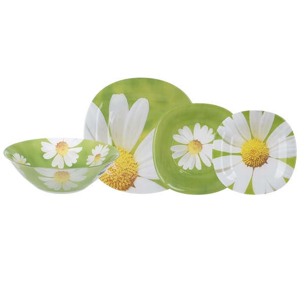 

Сервіз (LM-N8507) Luminarc Carine Paquerette Green 19 предметів