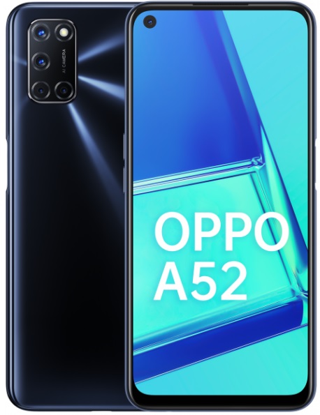 

Смартфон Oppo A52 4/64GB Dual Sim Twilight Black