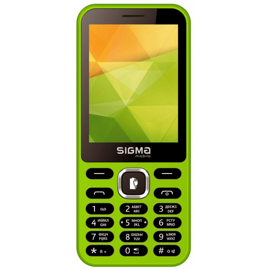 

Мобильный телефон Sigma X-style 31 Power Green