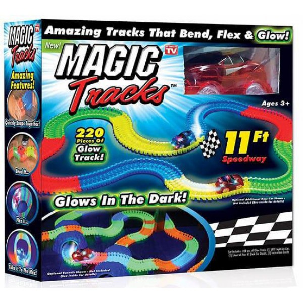 

Гоночный Мэджик Трек Magic Tracks на 220 деталей