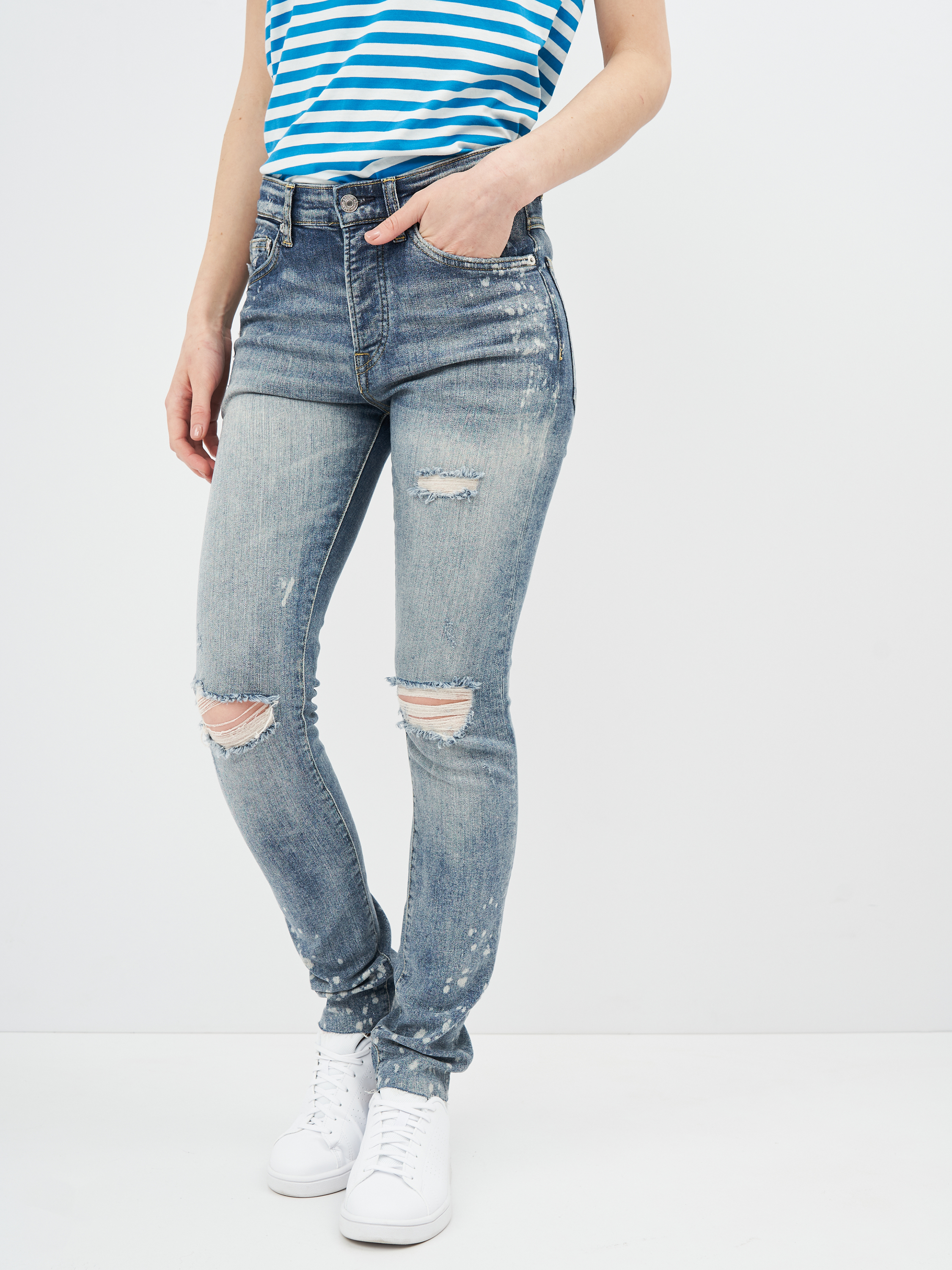

Джинсы H&M 202-5616597 28 Синие