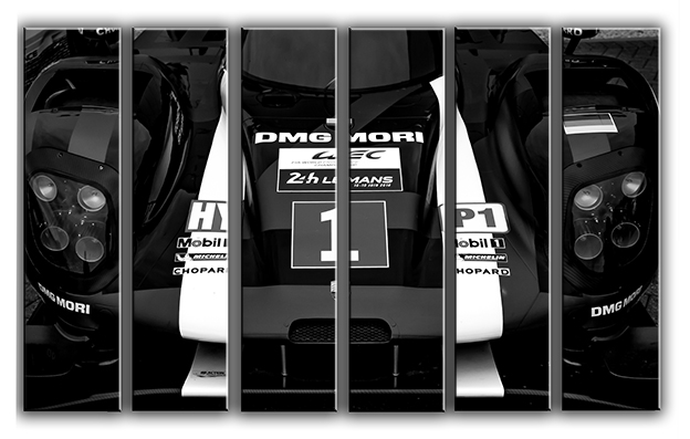 

Модульная картина на холсте из 6 частей Porsche 919 Hybrid спортивные гоночные авто суперкары Hotel Arizona HD 112 см x 171 см