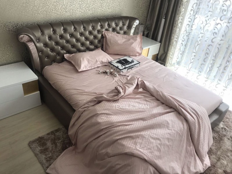 

Комплект постельного белья IMAH Страйп Сатин 100% Хлопок King Size 202k5070hh