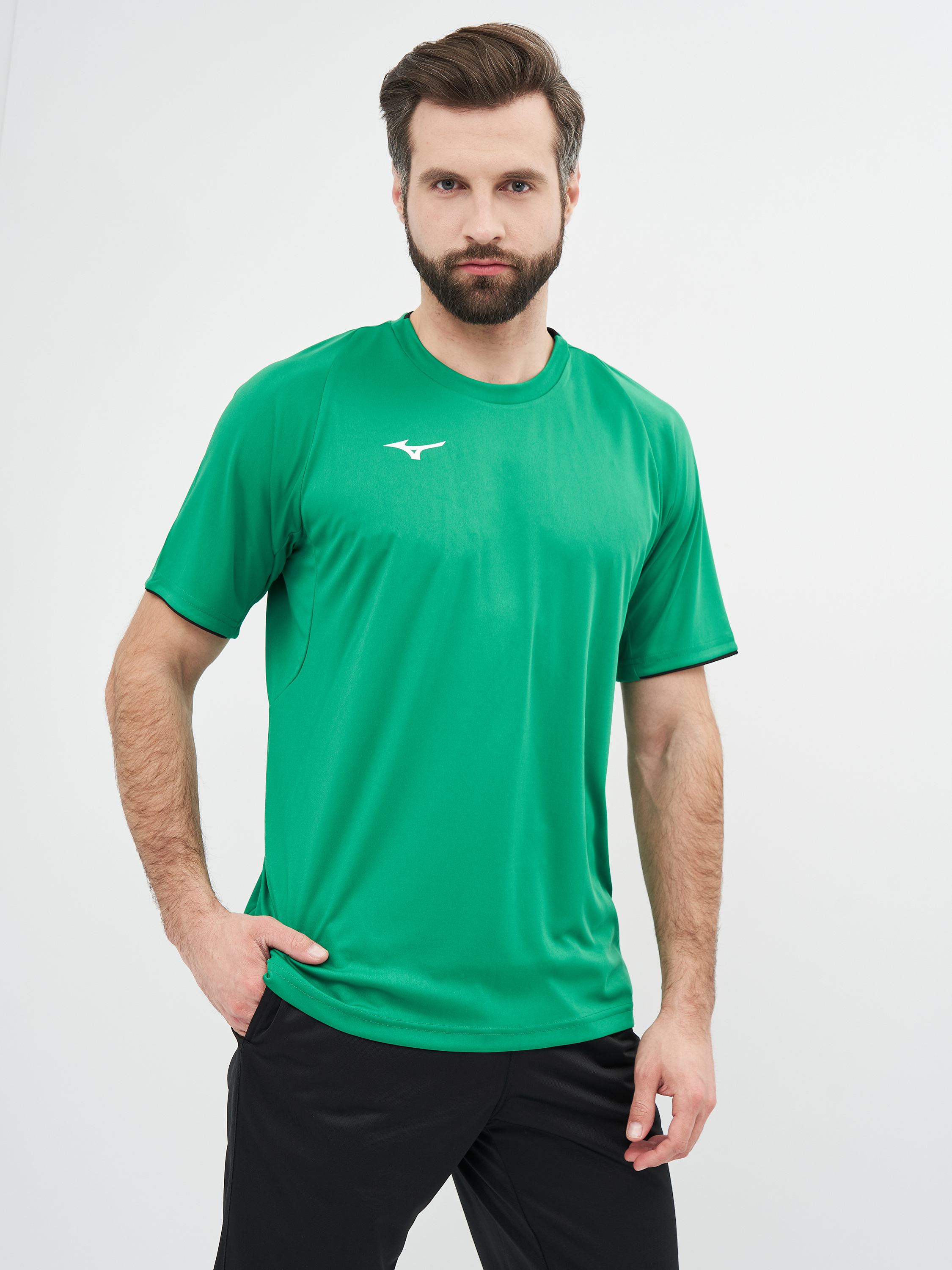

Футболка Mizuno Men Core SS 32EA700238 S Зеленая