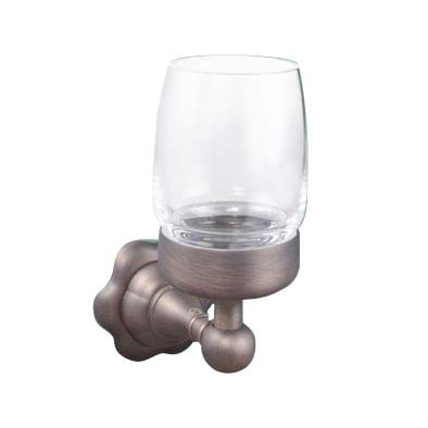 

Cтакан Hava ANTIGUE brass с держателем