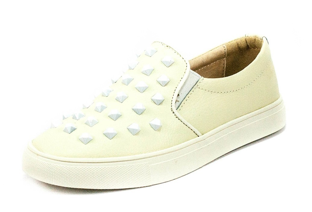 

Слипоны Allshoes 37 Светло-бежевые