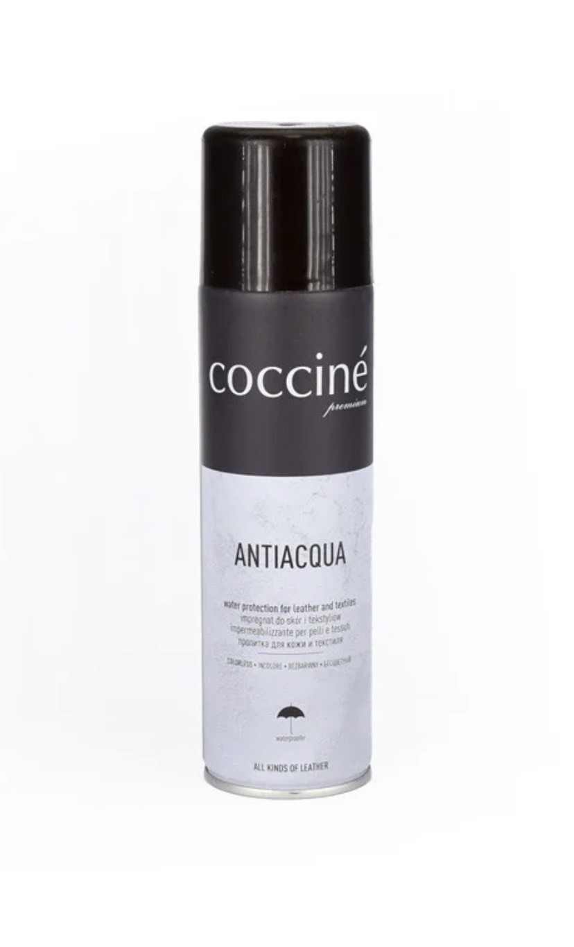 

Пропитка для кожи и текстиля Coccine Antiacqua 250 мл Черный