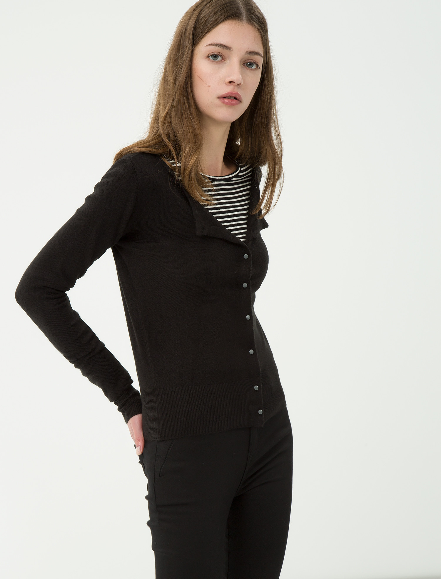 

Кардиган Koton 7KAK92517YT L Black