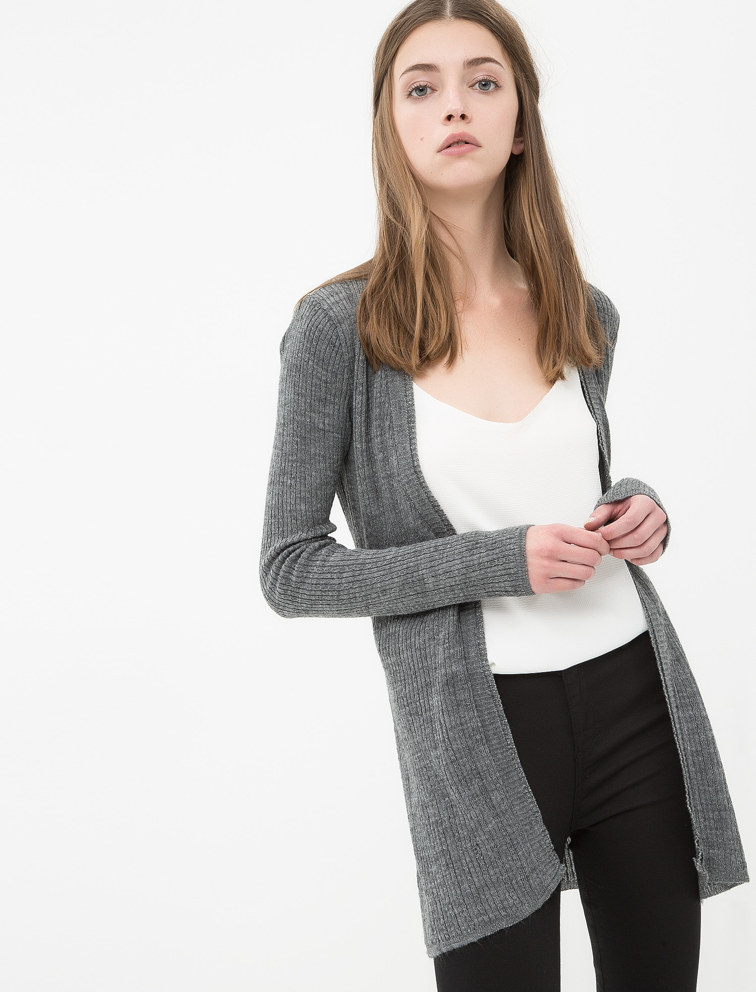 

Кардиган Koton 7KAK92403HT S Grey