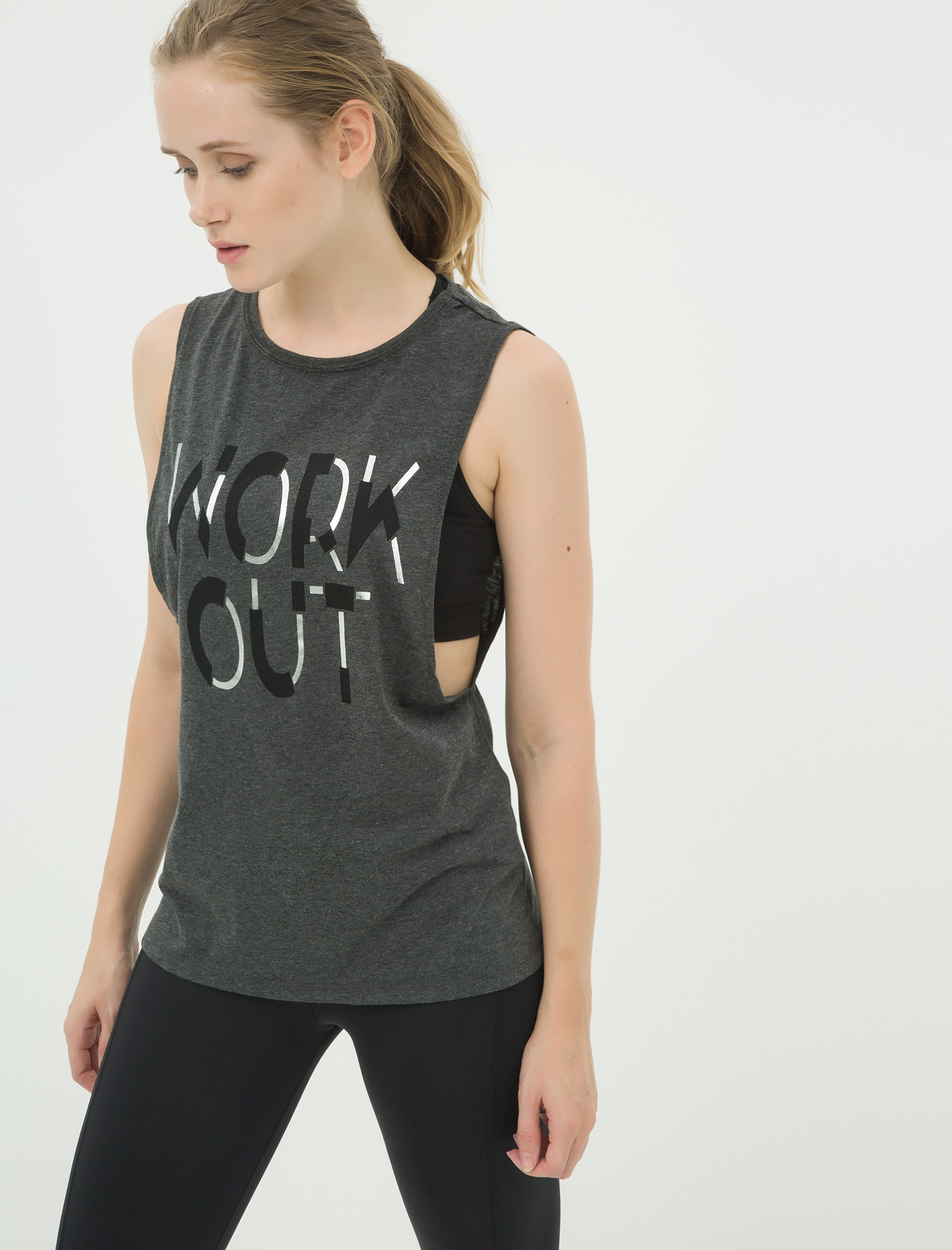 

Майка Koton 7KAK32432YK XS Antracite