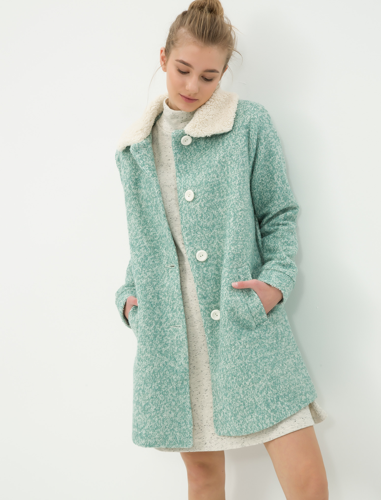 

Пальто Koton 7KAL07148JW 34 Green