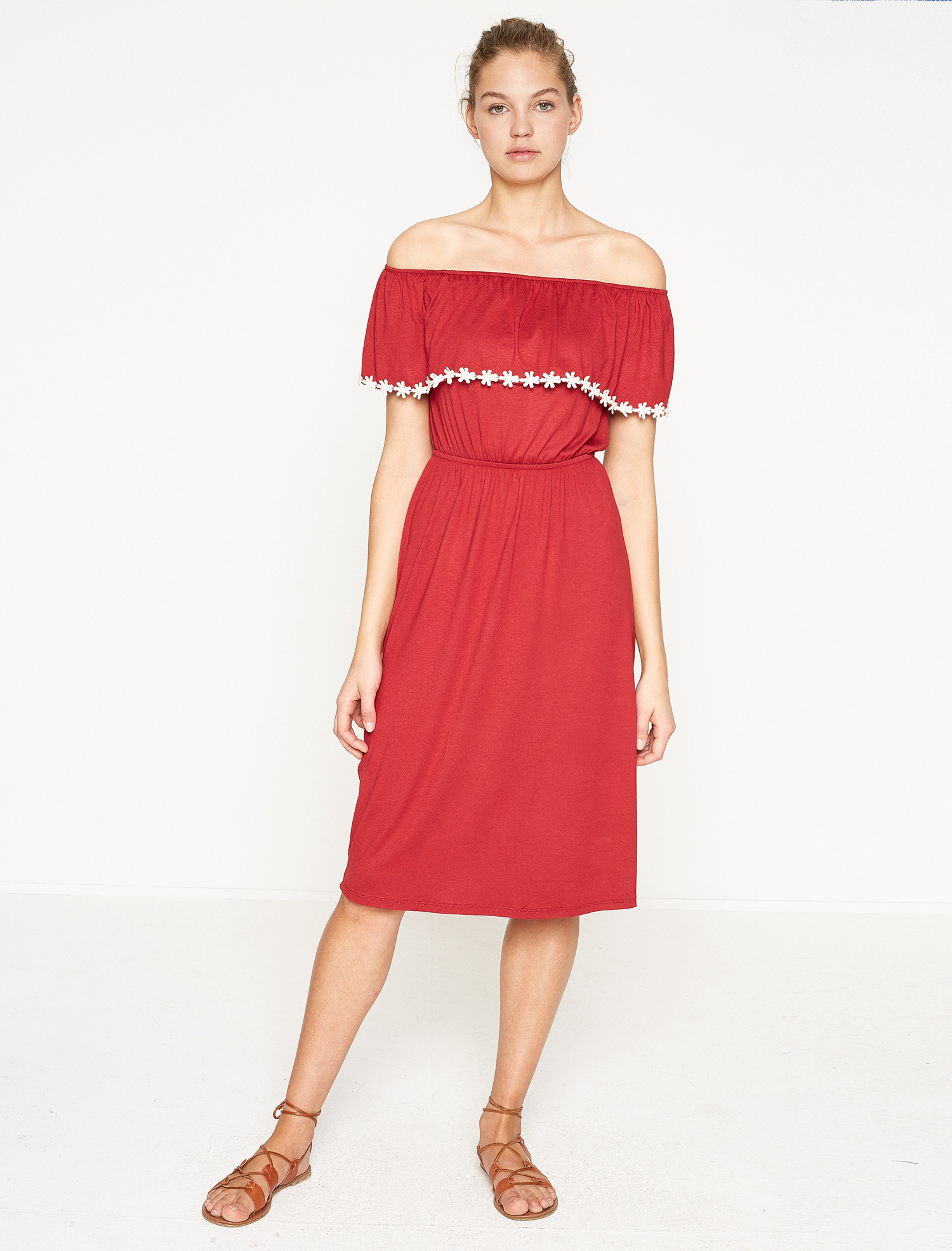 

Платье Koton 7YAL89584IK M Red