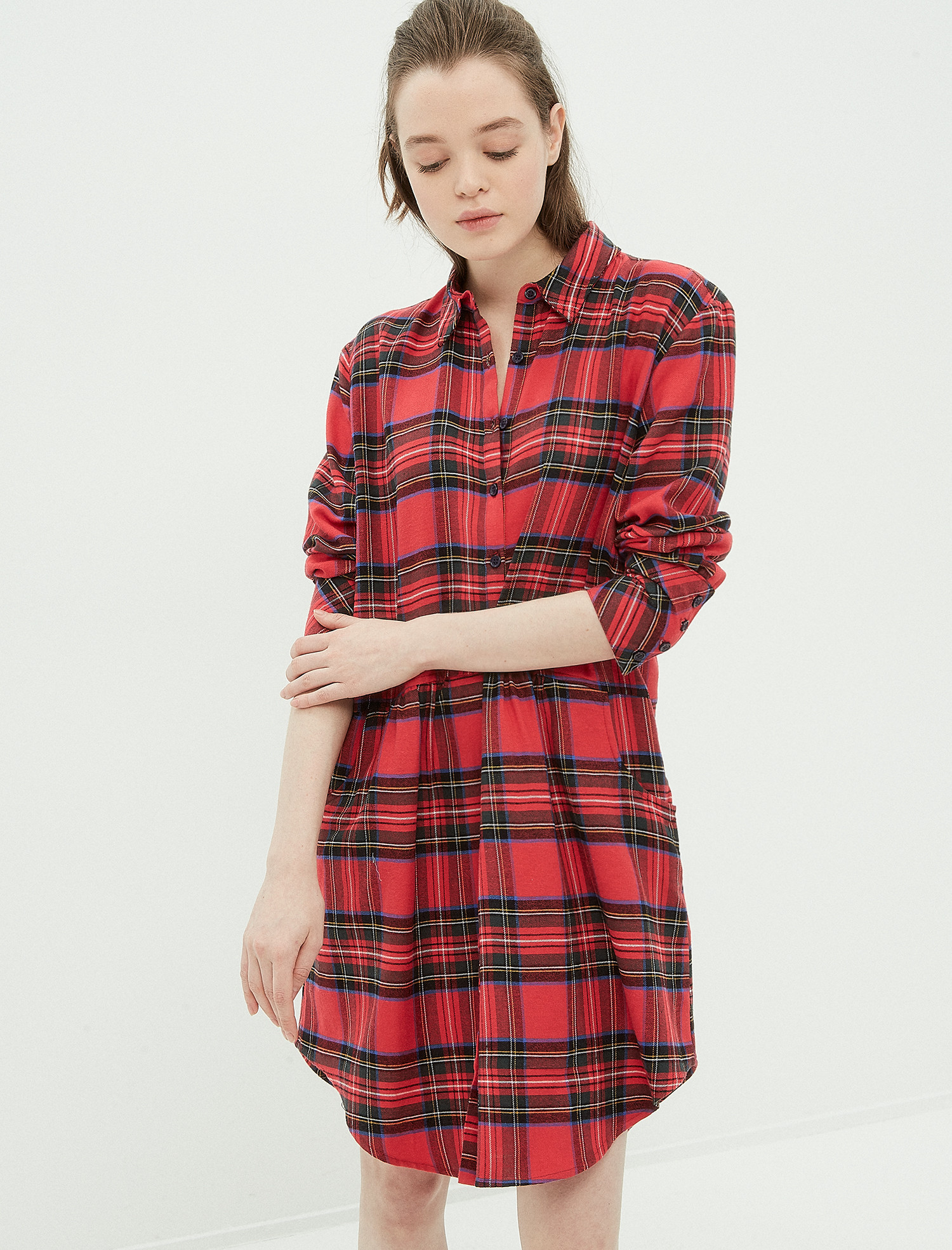 

Платье Koton 7KAL81599JW 34 Red Check
