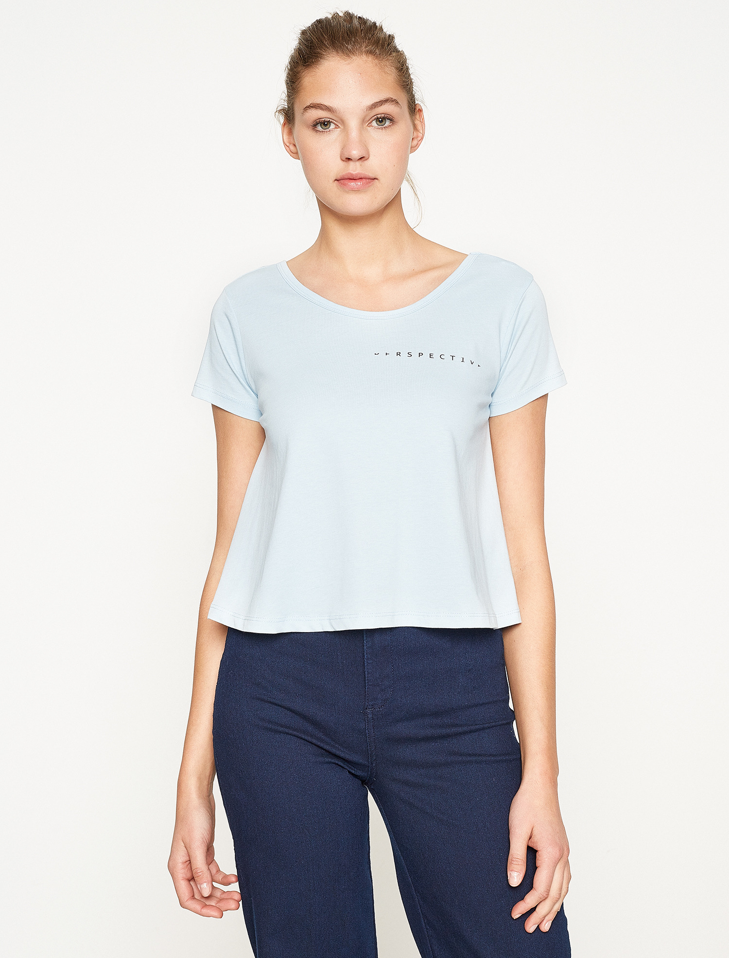 

Футболка Koton 7YAL11986OK XS Blue