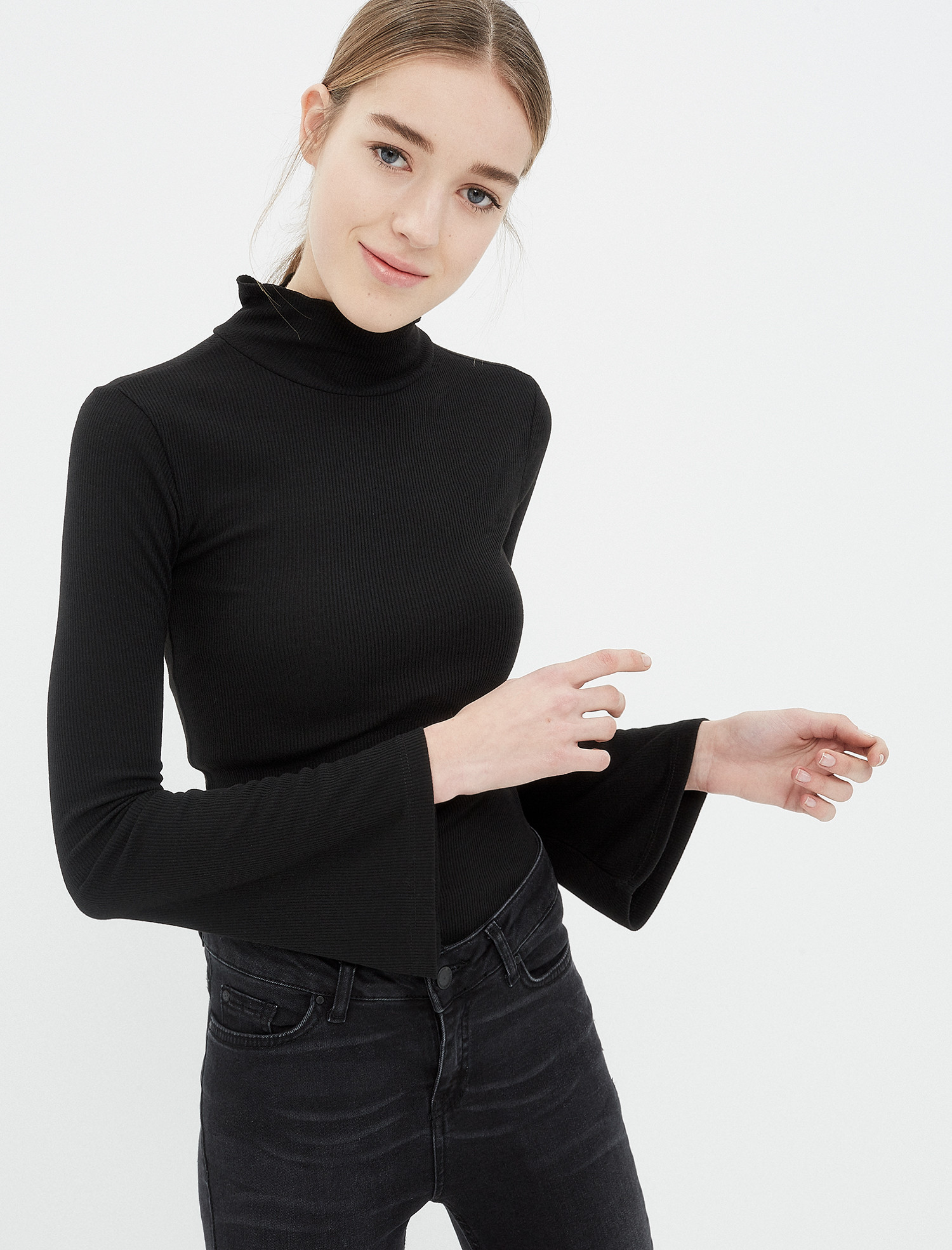 

Водолазка Koton 7YAL11458OK M Black