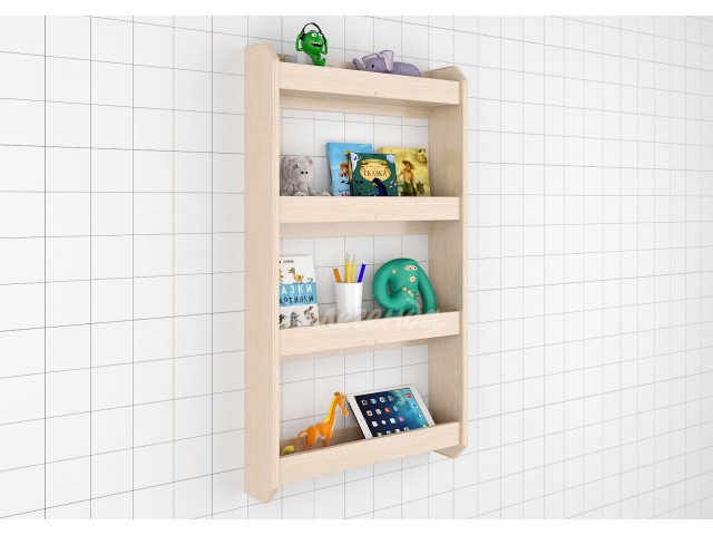 

Полка KidsBunkBed П04 венге светлый 626 х 150 х 1126 мм
