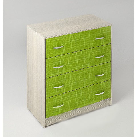 

Комод KidsBunkBed M-05 дуб молочный лайм 870х820х435 мм