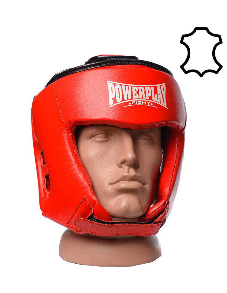 

Боксерский шлем турнирный PowerPlay 3049 Красный XL
