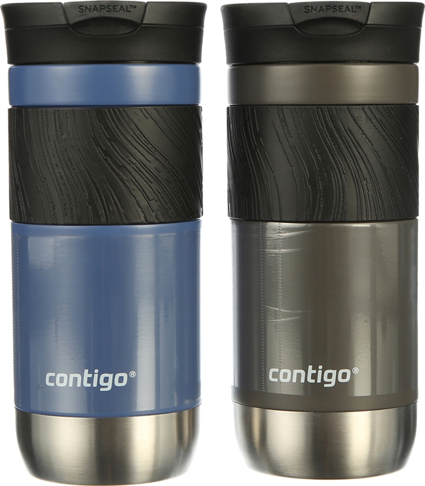 

Подарочный набор из двух термокружек Contigo Byron New Snapseal 473 мл Sake / Blue Corn