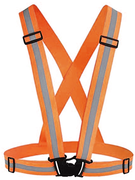 

Светоотражающий пояс-жилет UFT для велосипедистов waistcoat Orange