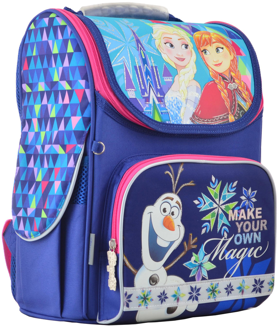 

Рюкзак школьный каркасный 1 Вересня H-11 Frozen blue 33.5x26x13.5 Женский (555158)