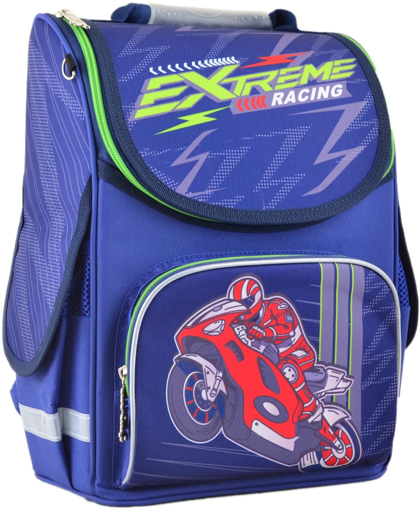 

Рюкзак школьный каркасный Smart PG-11 Extreme racing 34x26x14 Мужской (554551)