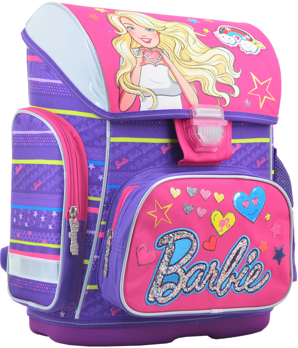 

Рюкзак школьный каркасный YES H-26 Barbie 40x30x16 Женский (554567)