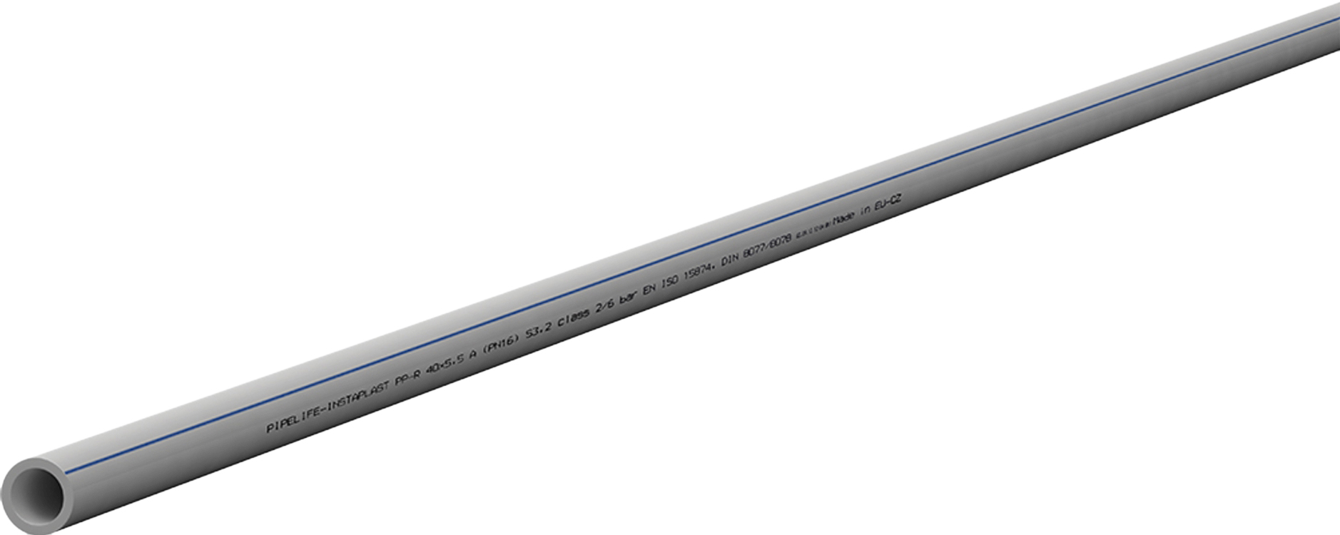 

Труба полипропиленовая PipeLife PP-R S2.5 ф40x6.7мм 4м