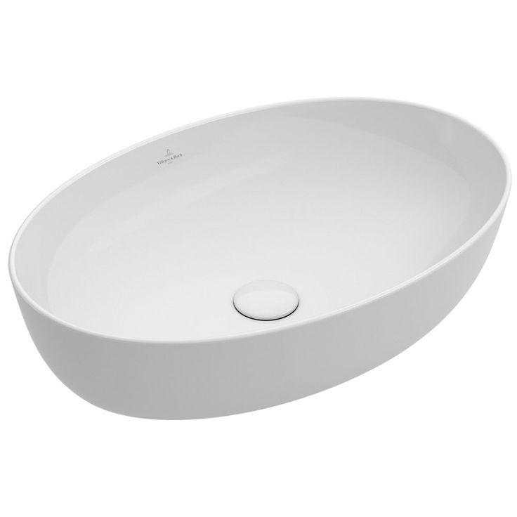 

Умывальник VILLEROY & BOCH Artis 61*41см овальный для установки на столешницу без перелива белый альпин 41986101