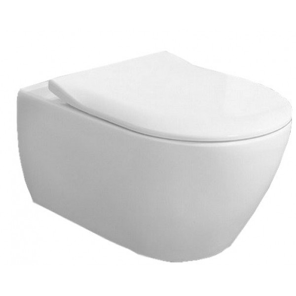 

Унитаз подвесной VILLEROY & BOCH Subway 2.0 с вертикальным смывом DirectFlush с сиденьем Slimseat с функцией QuickRelease и SoftClosing 5614R201
