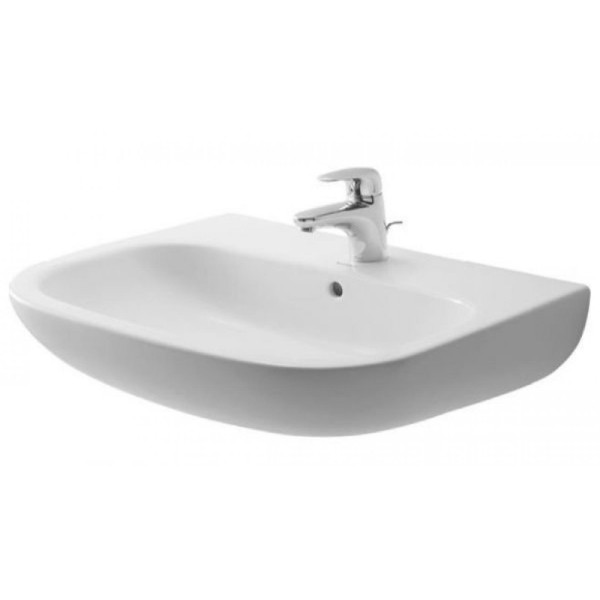 

Умывальник Duravit D-Code с переливом 60*46см 23106000002