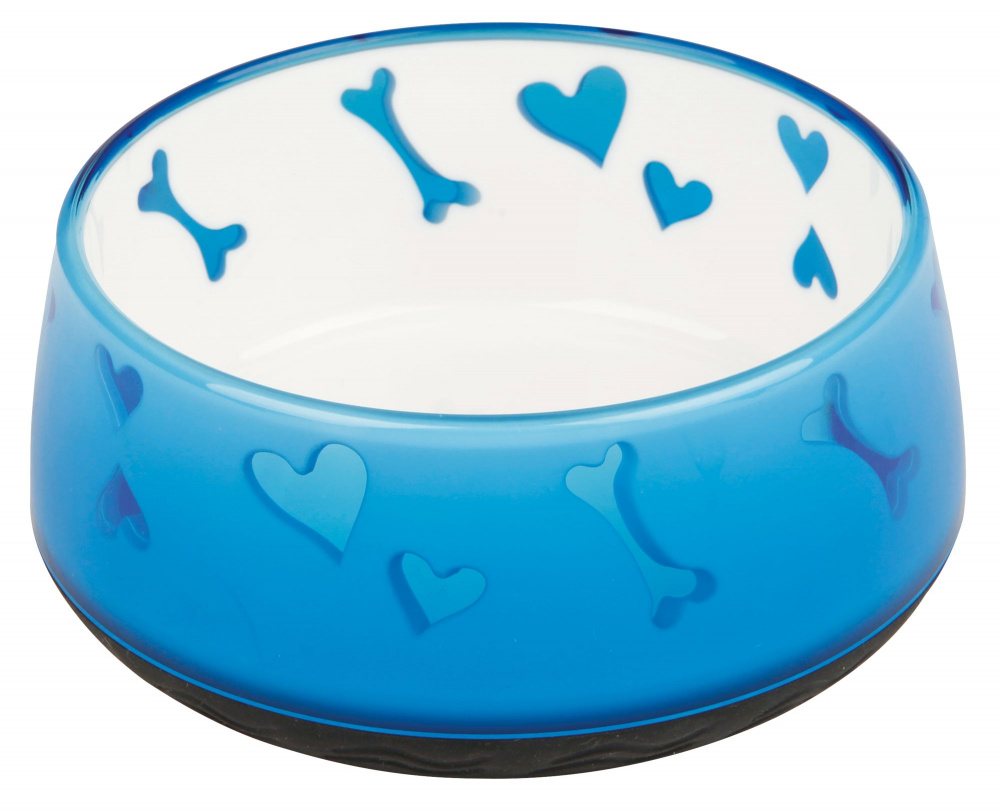 

Миска пластиковая Lovely Dog для собак Trixie 0,6л х 15см (TX-24422)