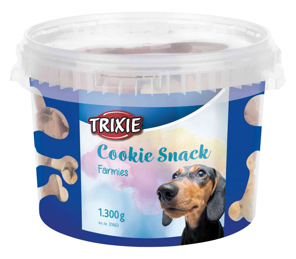 

Лакомство для собак Cookie Snack Farmies Trixie 1,3кг (TX-31663)