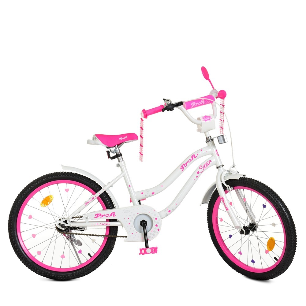 

Велосипед Profi Star 20" Y2094 White/Crimson (Y2094)