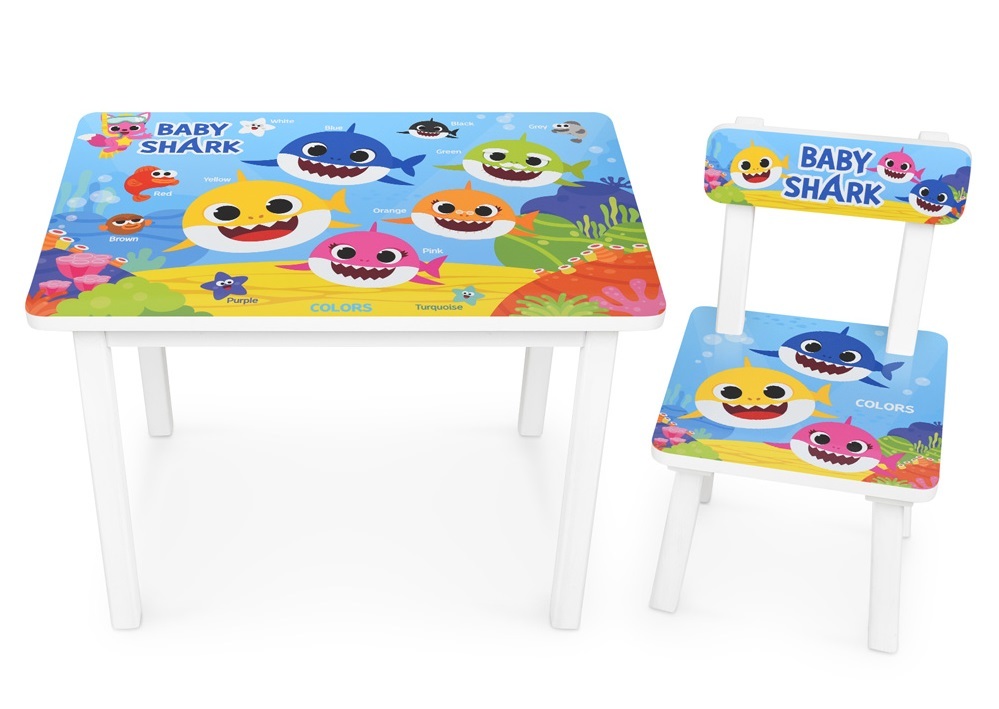 

Столик Bambi Baby Shark BSM2K-87 Blue (BSM2K-87)