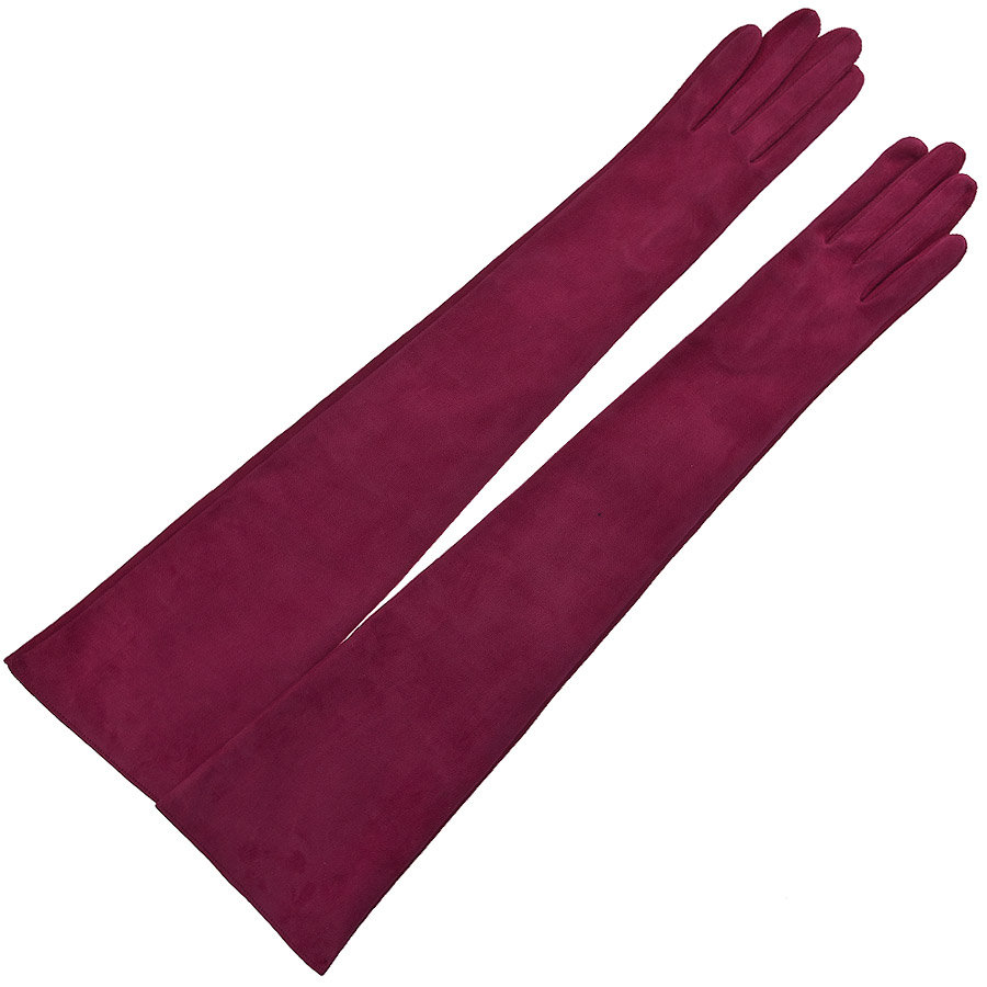 

Перчатки женские Alpa Gloves, велюровые 60 см., розовые, 7,5