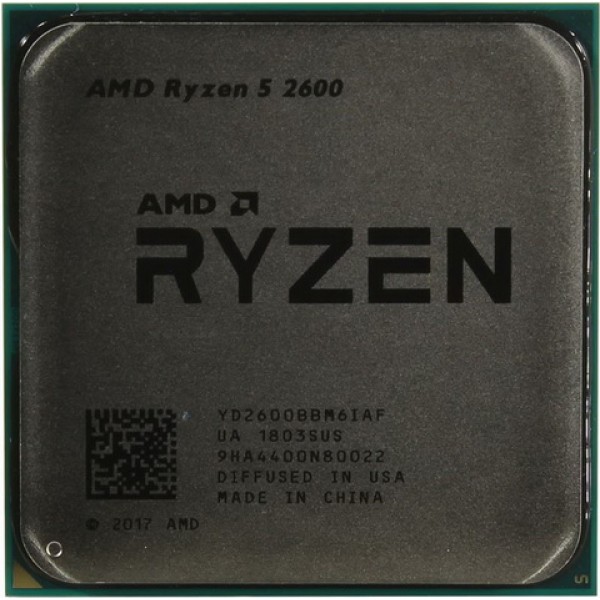 

AMD Ryzen 5 2600 (3.4GHz 16MB 65W AM4) Tray (YD2600BBM6IAF)