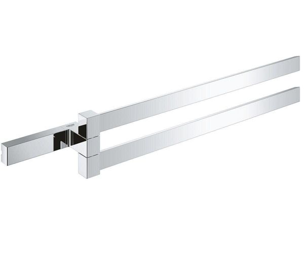 

Вешалка для полотенец рожковая GROHE хром SELECTION CUBE двойной 40768000