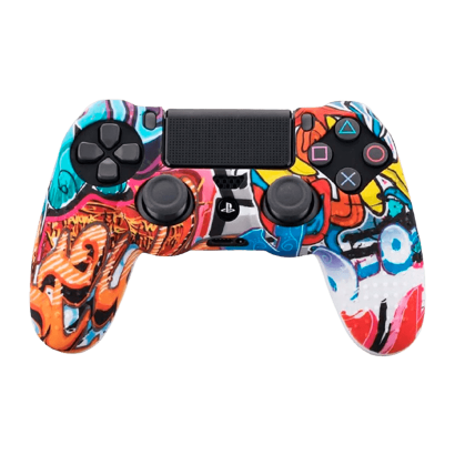 

Чохол Силиконовый RMC PlayStation 4 Urban Art Для DualShock 4