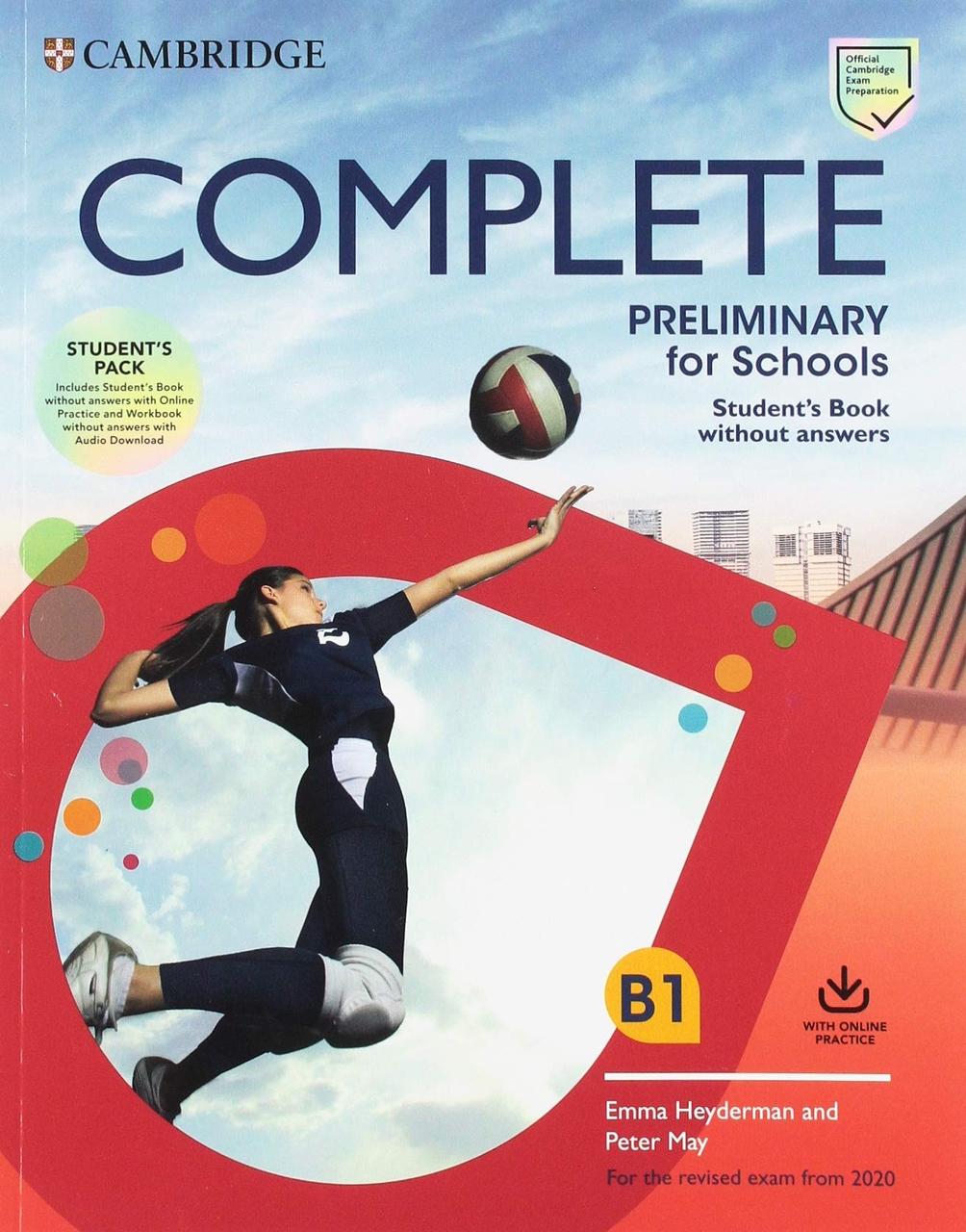 

Complete Preliminary for Schools Student's Book without Answers with Online Practice and Workbook without-Пітер Мей, Емма Хейдерман-(9781108539067)