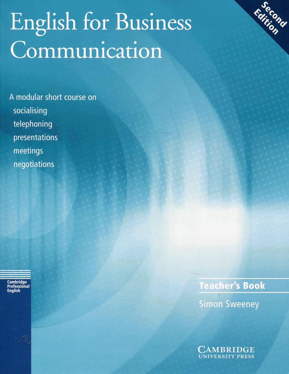 

English for Business Communication. Teacher's Book