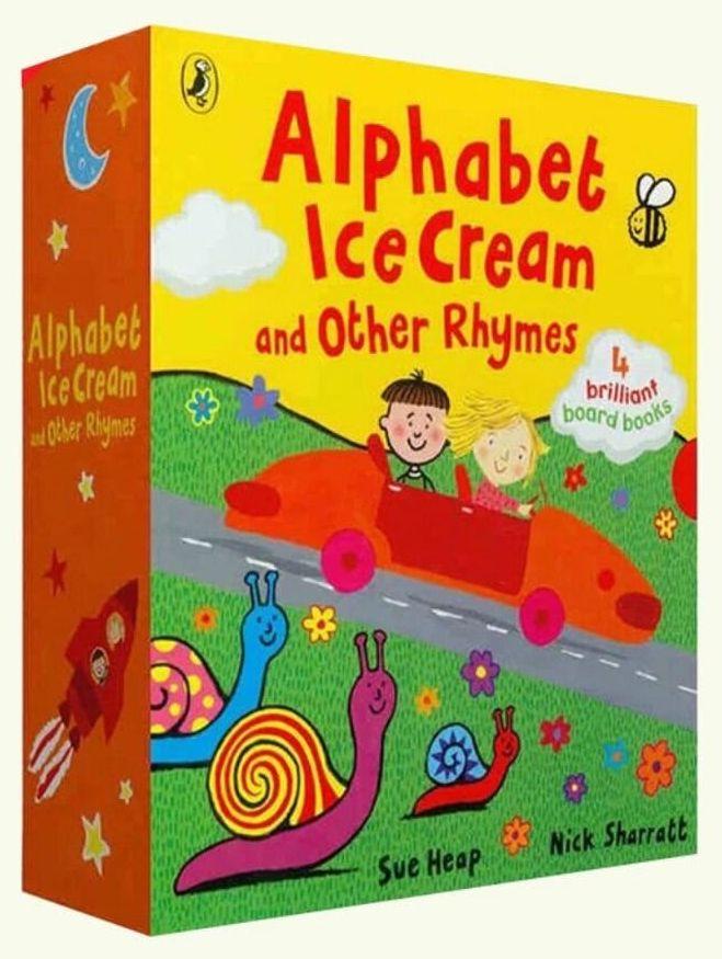

Alphabet Ice Cream (комплект из 4 книг)