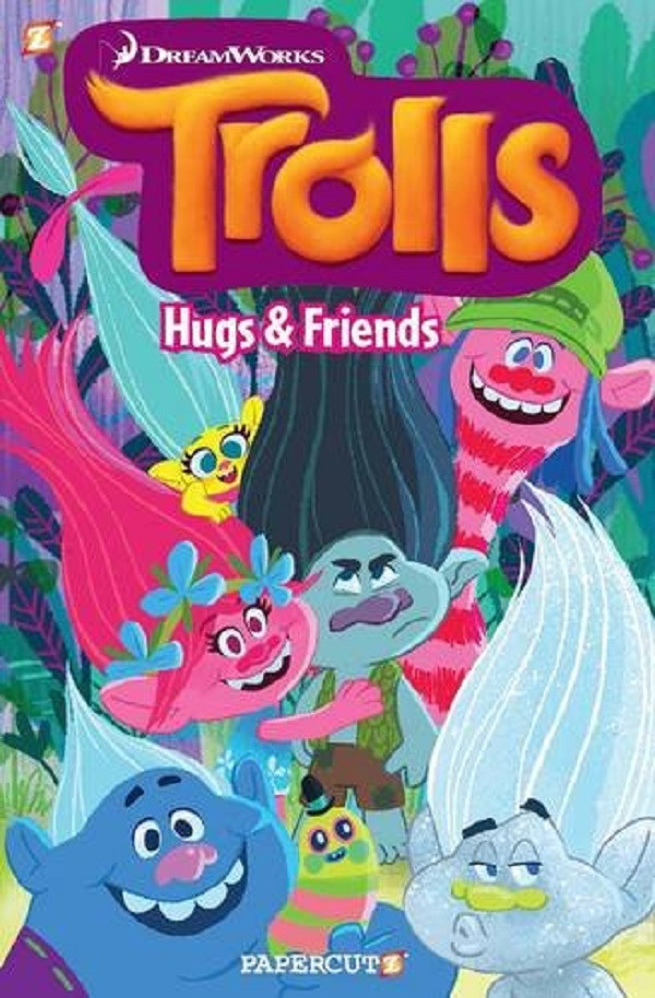 

Trolls Graphic Novel Volume 1: Hugs & Friends-Дейв Шейдт, Тіні Говард, Марі Конденціо-(9781629915838)