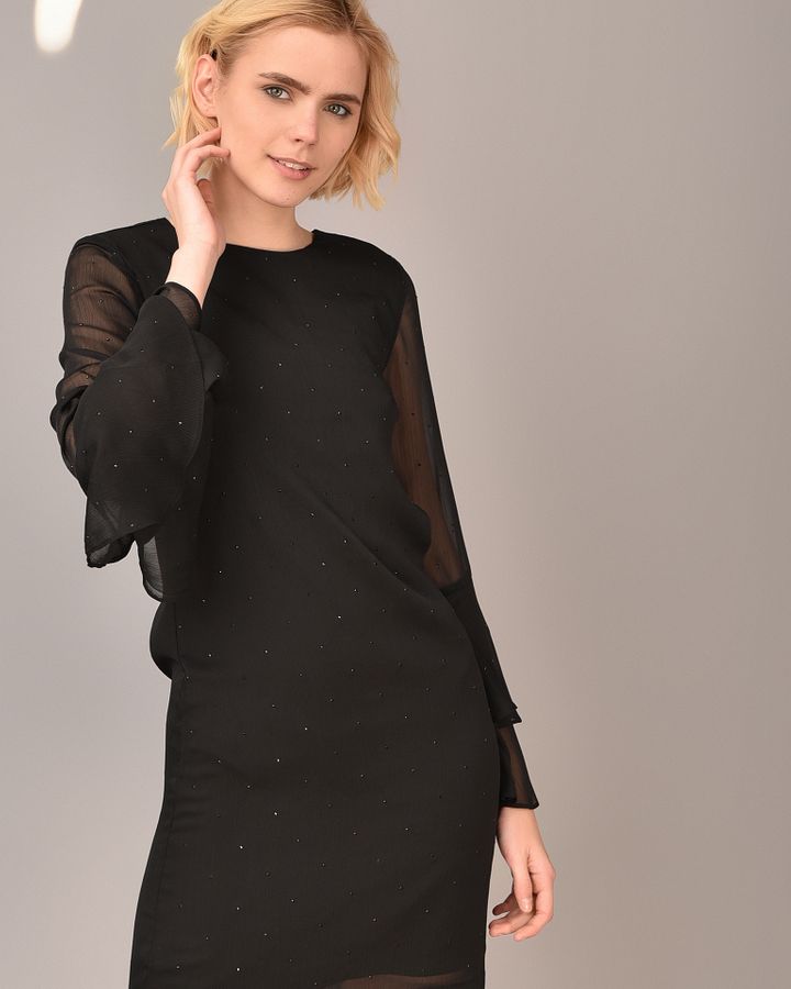 

Платье H&M Черный XXS 2000001840955