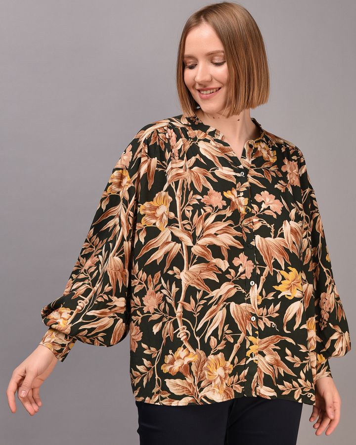 

Блузы с длинным рукавом H&M Зелёный L 2000001852347