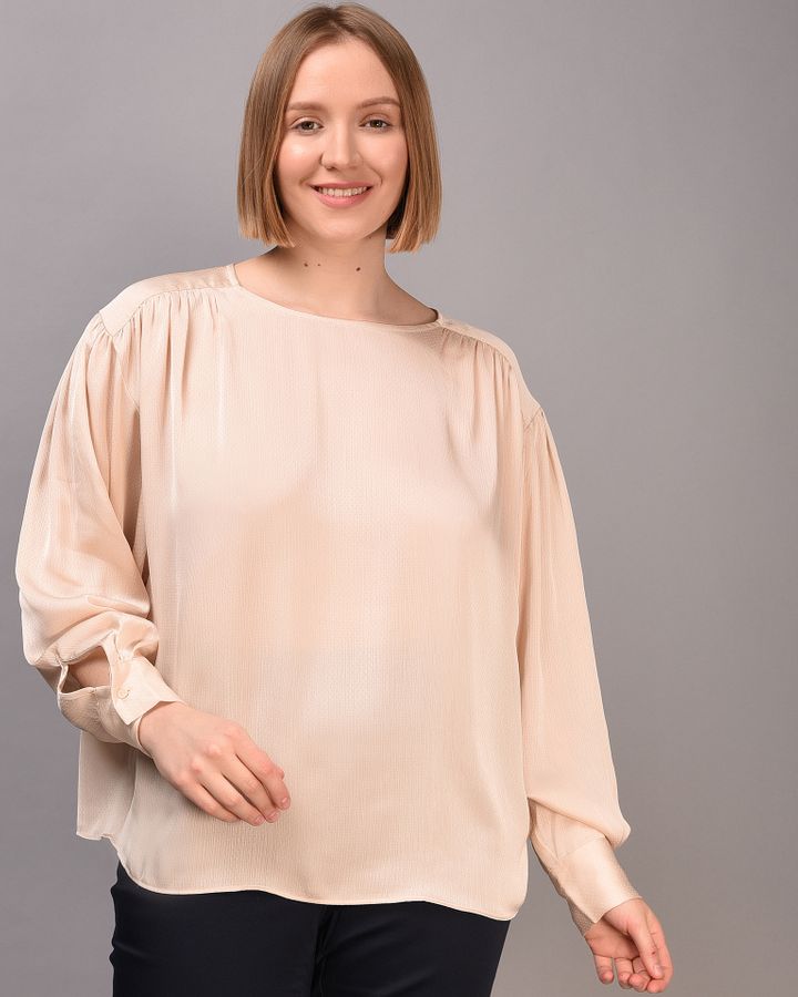 

Блузы с длинным рукавом H&M Бежевый L 2000001852019