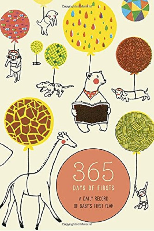 

365 Days of Firsts: A Daily Record of Baby's First Year--(9780451496843)