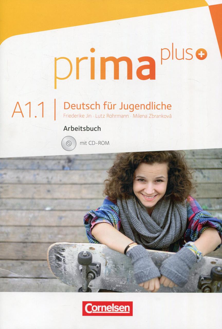 

Prima plus. Arbeitsbuch A1.1 (+ CD)-Люц Рохман, Мілена Жбранкова, Фридеріке Джин-(978-3-06-120633-8)