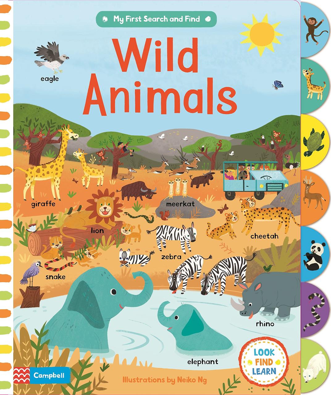 

My First Search and Find: Wild Animals--(9781447277279)