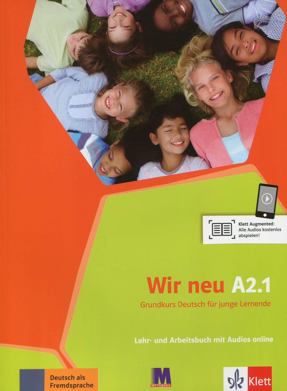 

Wir neu A2.1. Lehr- und Arbeitsbuch mit Audios online. Grundkurs Deutsch fur junge Lernende-Джорджио Мотта, Ева-Марія Йенкінс-Крумм-(978-617-7462-85-8)